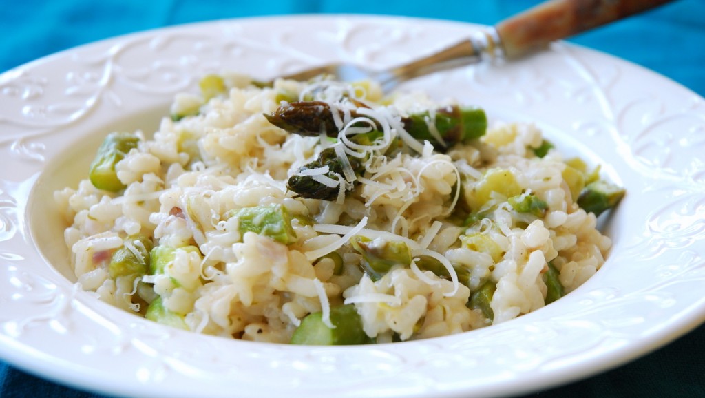 Risotto ze szparagami