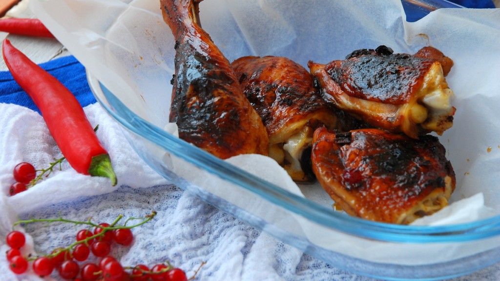 Udka kurczaka zagrodowego w sosie teriyaki