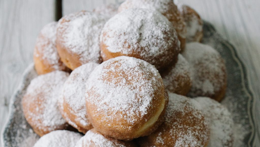 Pączki na zakwasie pszennym