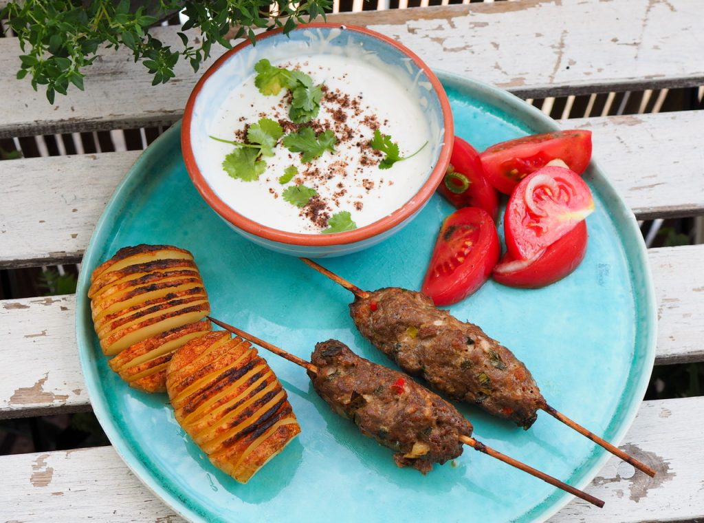 Kebabczety wołowe – grillowane