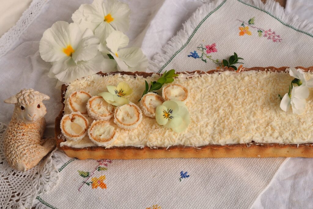 Mazurek kokosowy rafaello